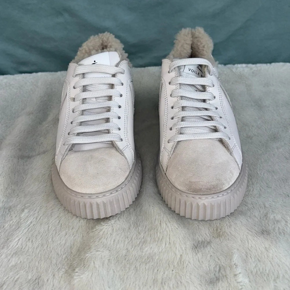Voile Blanche Shoes - Voile Blanche GUC Lipari Sneakers lined EU 36 White Comfort Casual Shearling